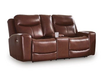 Next Move Power Reclining Loveseat with Console