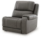 5Z - Pittson Power Reclining Sectional Loveseat - Aras Mattress And Furniture(Las Vegas, NV)