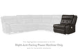 Mackie Pike 3-Piece Power Reclining Sectional Sofa - Aras Mattress And Furniture(Las Vegas, NV)