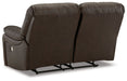 Leesworth Power Reclining Loveseat - Aras Mattress And Furniture(Las Vegas, NV)