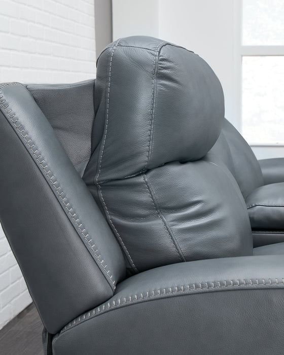 Mindanao Power Reclining Loveseat with Console - Aras Mattress And Furniture(Las Vegas, NV)