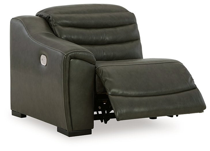 Center Line 3-Piece Power Reclining Loveseat with Console - Aras Mattress And Furniture(Las Vegas, NV)