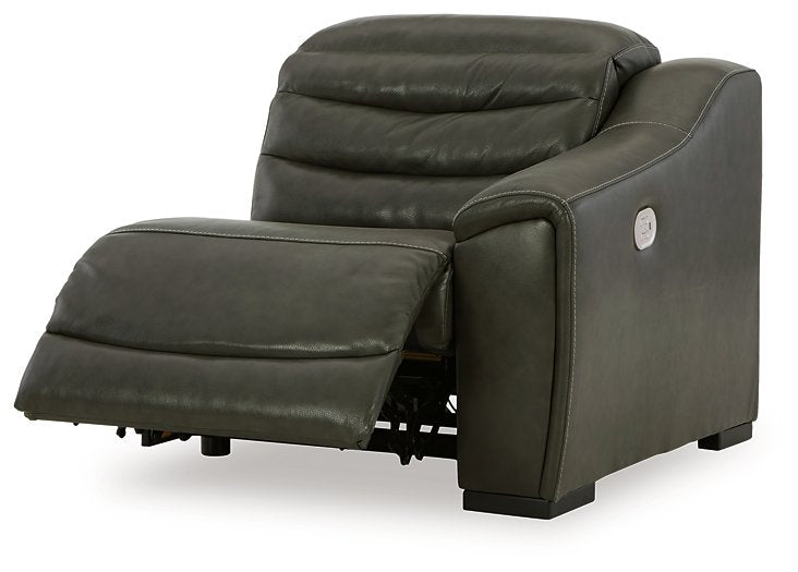 Center Line 3-Piece Power Reclining Loveseat with Console - Aras Mattress And Furniture(Las Vegas, NV)