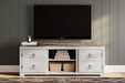 Willowton 72" TV Stand with Electric Fireplace - Aras Mattress And Furniture(Las Vegas, NV)