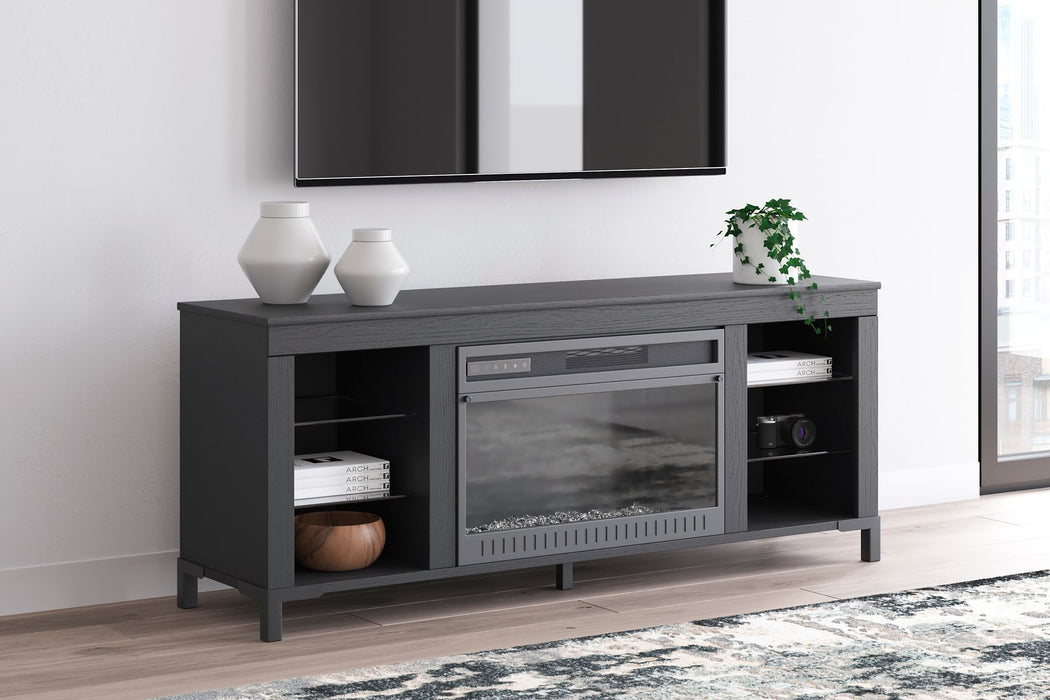 Cayberry 60" TV Stand with Electric Fireplace - Aras Mattress And Furniture(Las Vegas, NV)