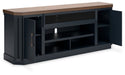 Landocken 83" TV Stand with Electric Fireplace - Aras Mattress And Furniture(Las Vegas, NV)