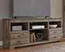 Trinell 63" TV Stand with Electric Fireplace - Aras Mattress And Furniture(Las Vegas, NV)