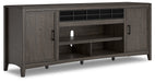 Montillan 84" TV Stand with Electric Fireplace - Aras Mattress And Furniture(Las Vegas, NV)