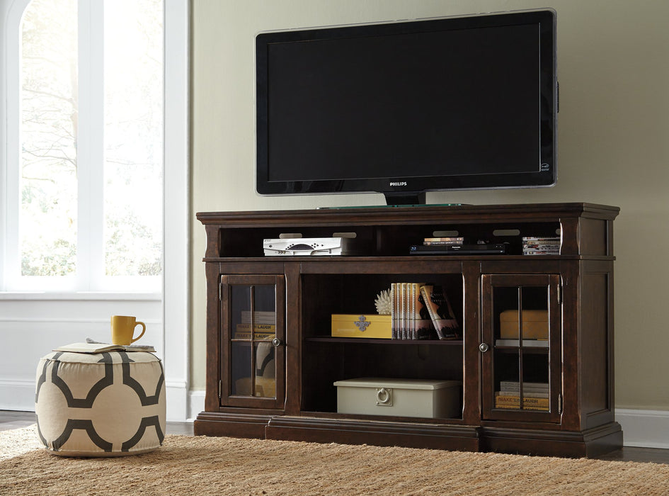 Roddinton 72" TV Stand with Electric Fireplace - Aras Mattress And Furniture(Las Vegas, NV)