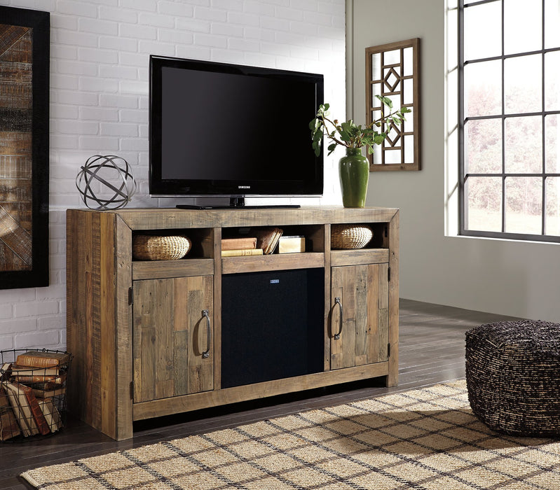 Sommerford 62" TV Stand with Electric Fireplace - Aras Mattress And Furniture(Las Vegas, NV)