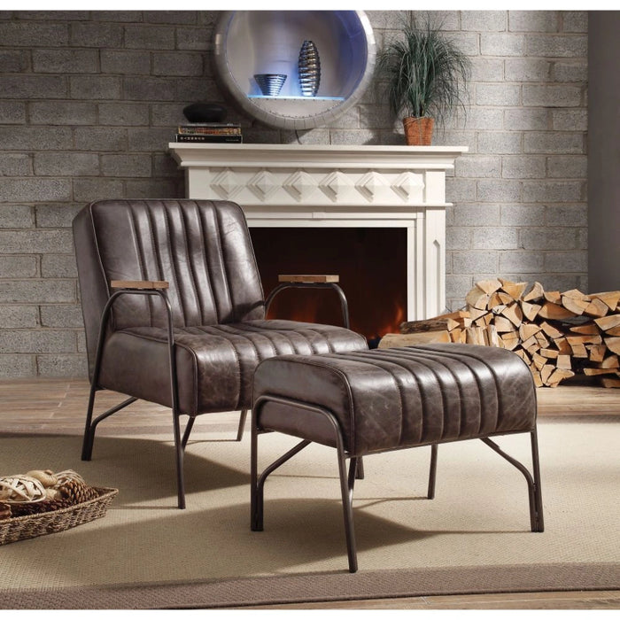 2Pc PK Chair & Ottoman