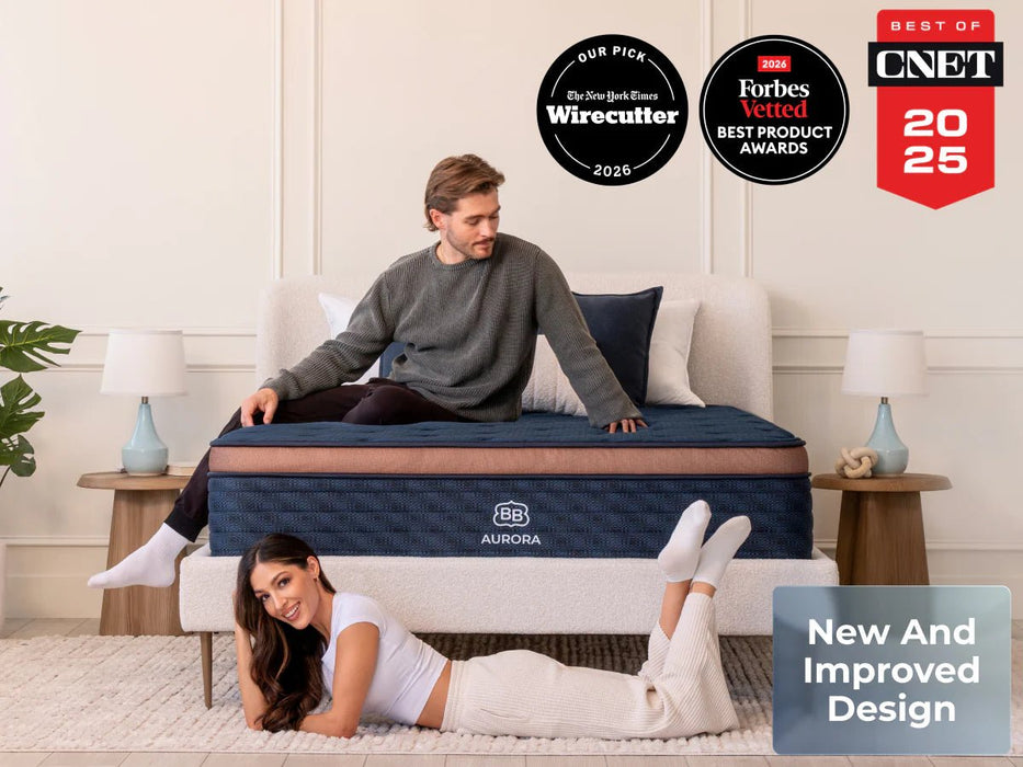 Aurora Luxe Cooling Cooling Comfort with Zoned Support