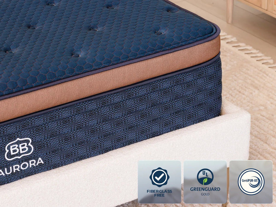 Aurora Luxe Cooling Cooling Comfort with Zoned Support