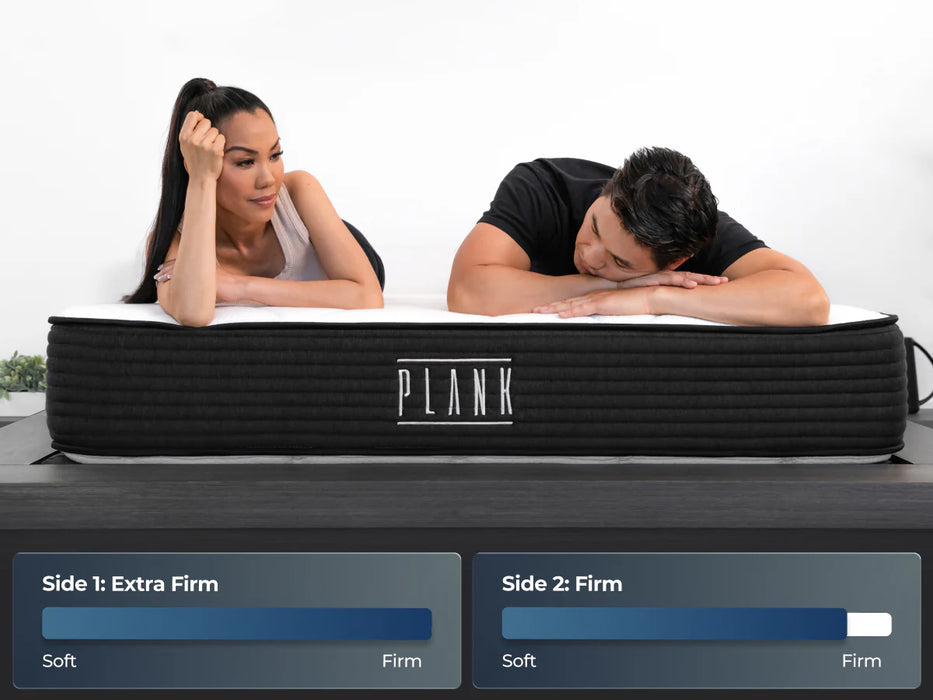 Plank Firm The Firmest All-Foam Mattress 10" Tall, Flippable, All-Foam Design