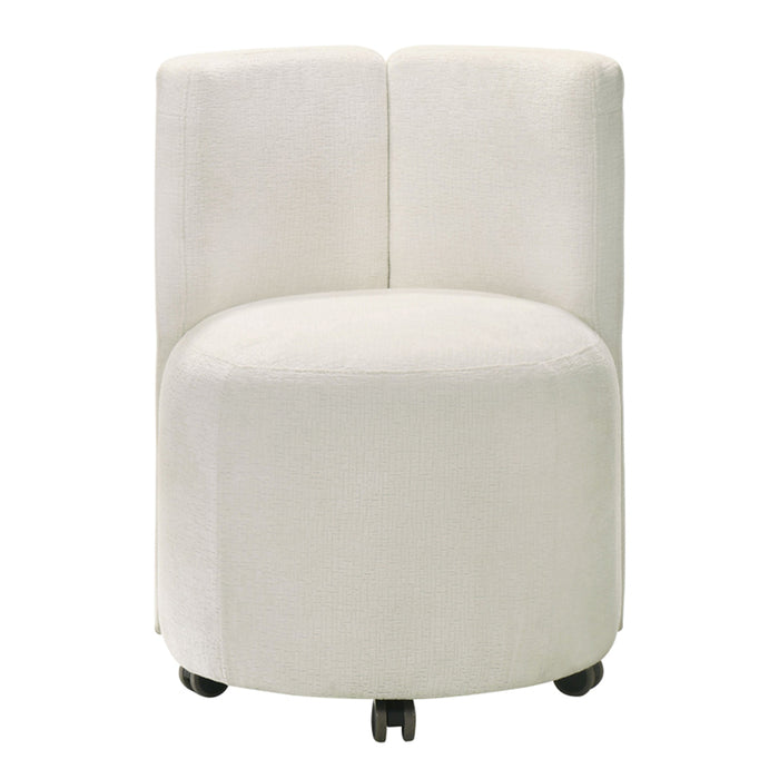Side Chair w/Swivel Casters (Set-2)