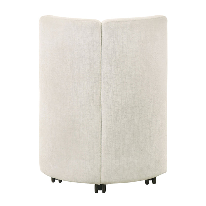 Side Chair w/Swivel Casters (Set-2)