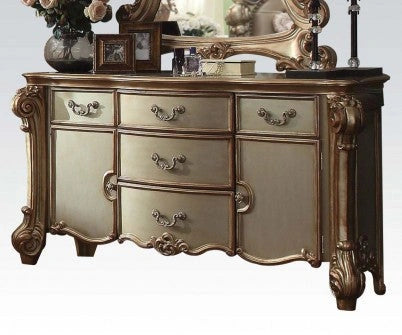 Acme Vendome Server in Gold Patina 23005