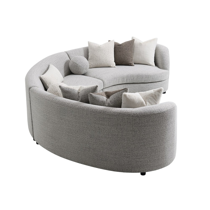 Sectional Sofa w/9 Pillows