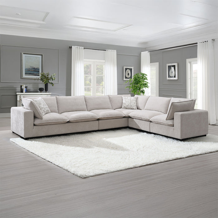 Modular LF Loveseat w/2 Pillows