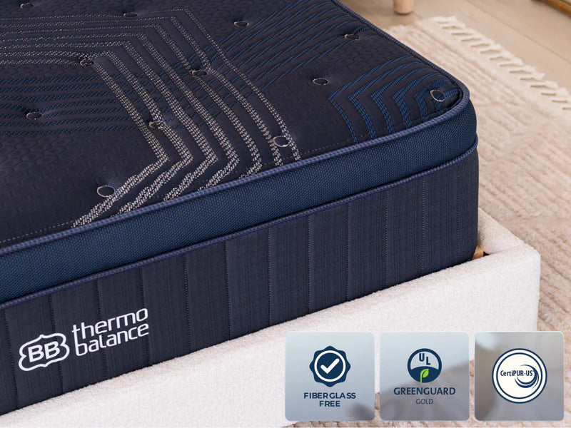 ThermoBalance Premium Mattress  Craftsmanship with Triple Cooling Technology